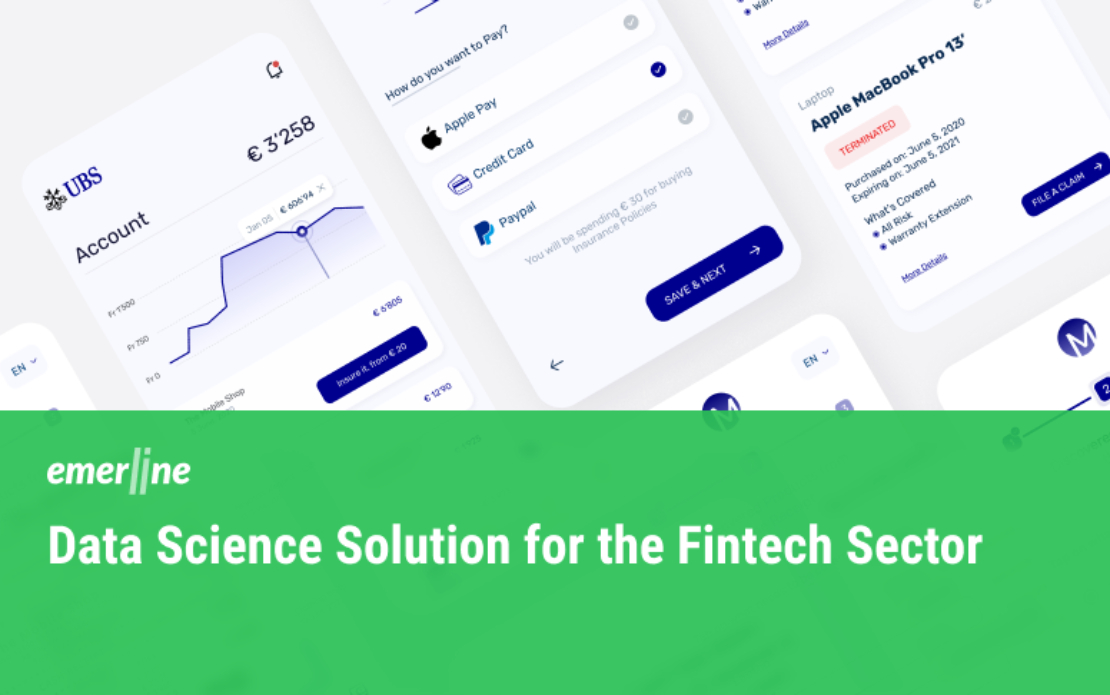 Data Science Solution Development for the Fintech Sector