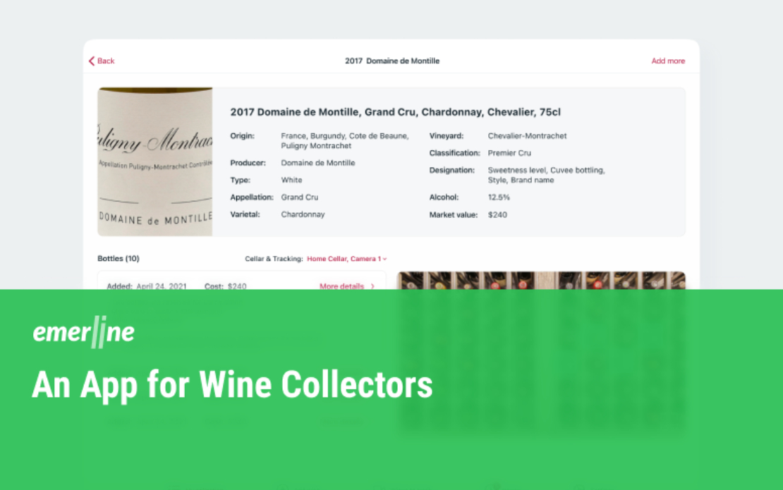 An App for Wine Collectors