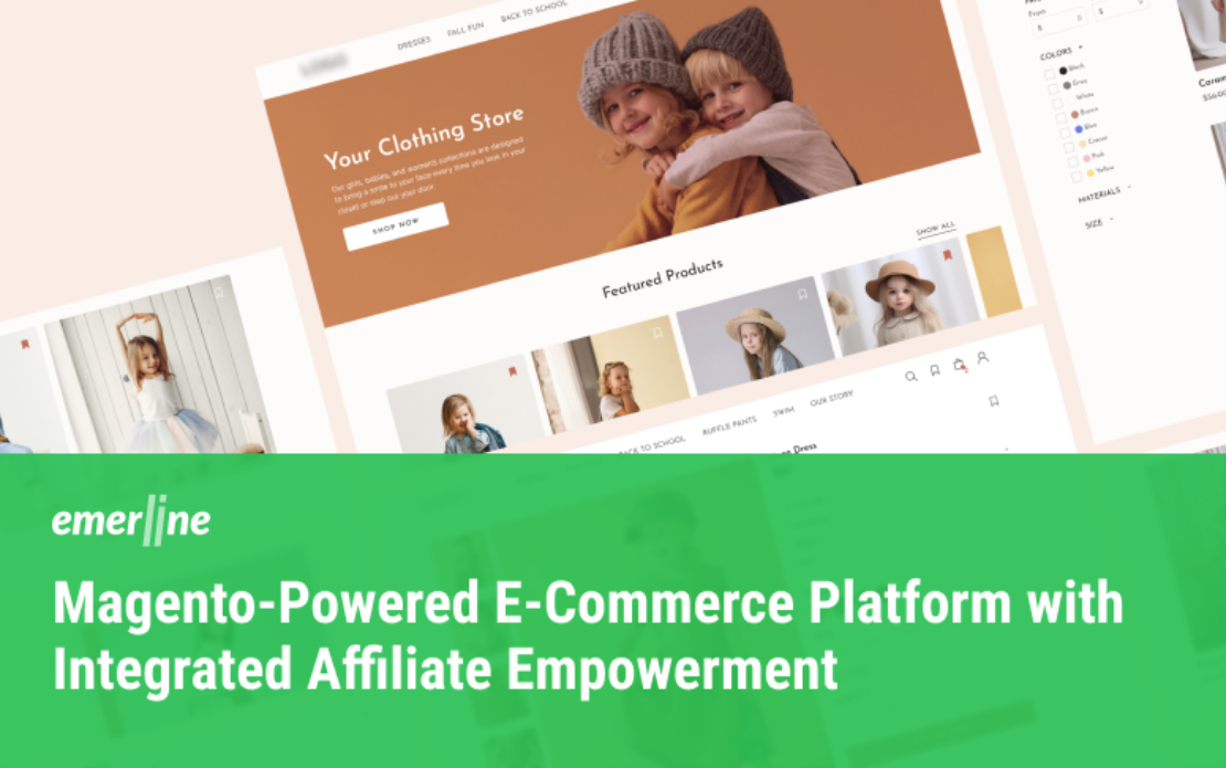 Magento-Powered E-Commerce Platform with Integrated Affiliate Empowerment