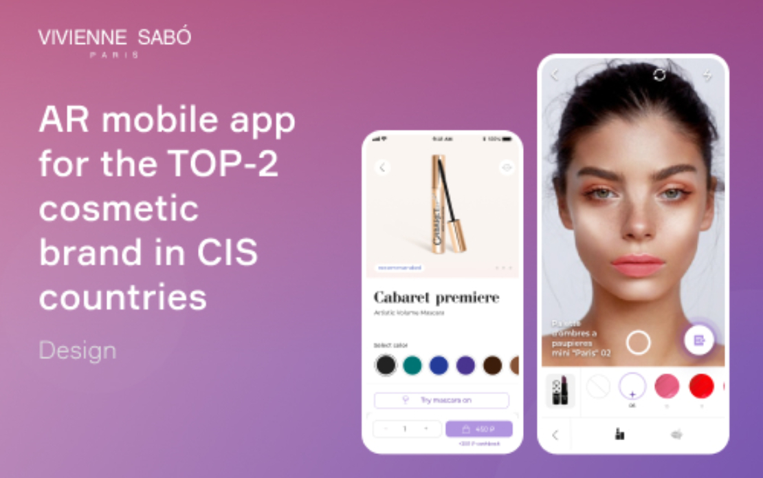 AR mobile app for Vivienne Sabo