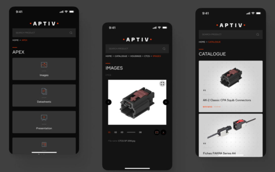 APTIV: a mobile catalog of the products