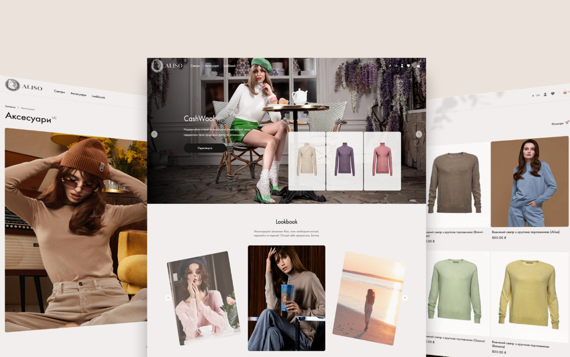 Developing a Website for the Aliso Women's Clothing Brand