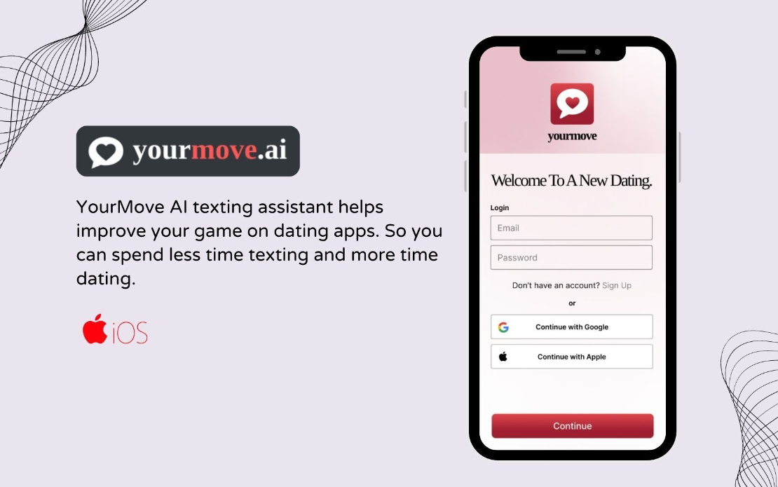Dating App Development for Texting Assistants  (Yourmove.Ai)