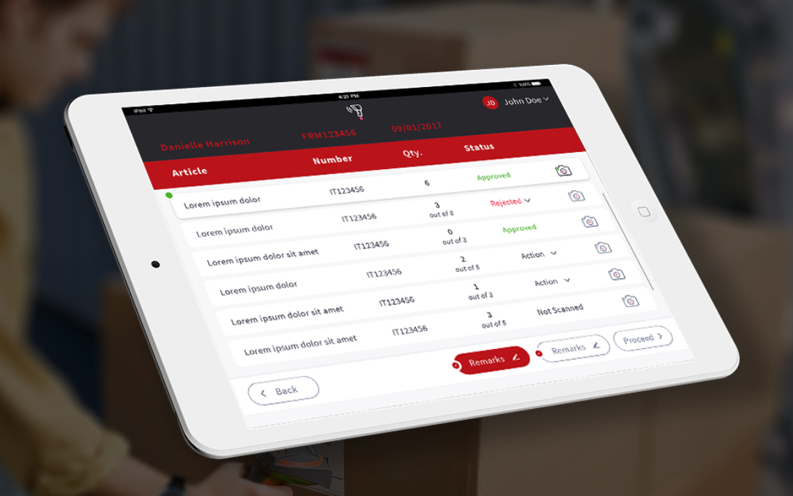 iPad-based Return Process Automation Solution For Ecommerce Store
