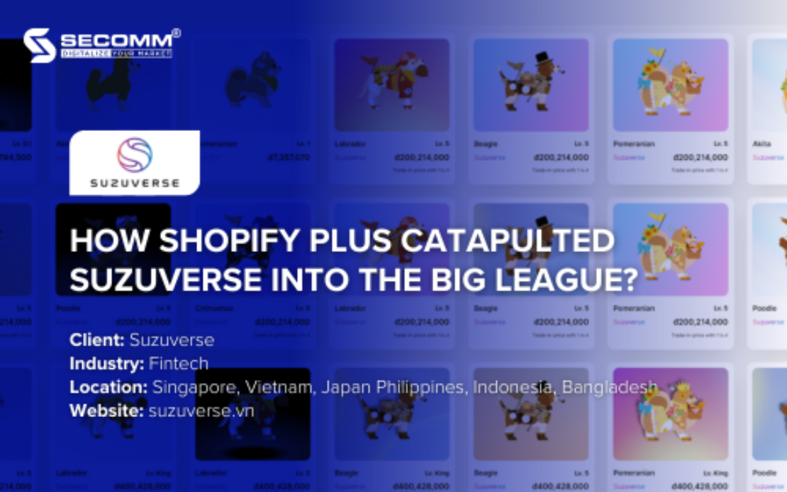 Shopify Plus help Suzuverse into the big league