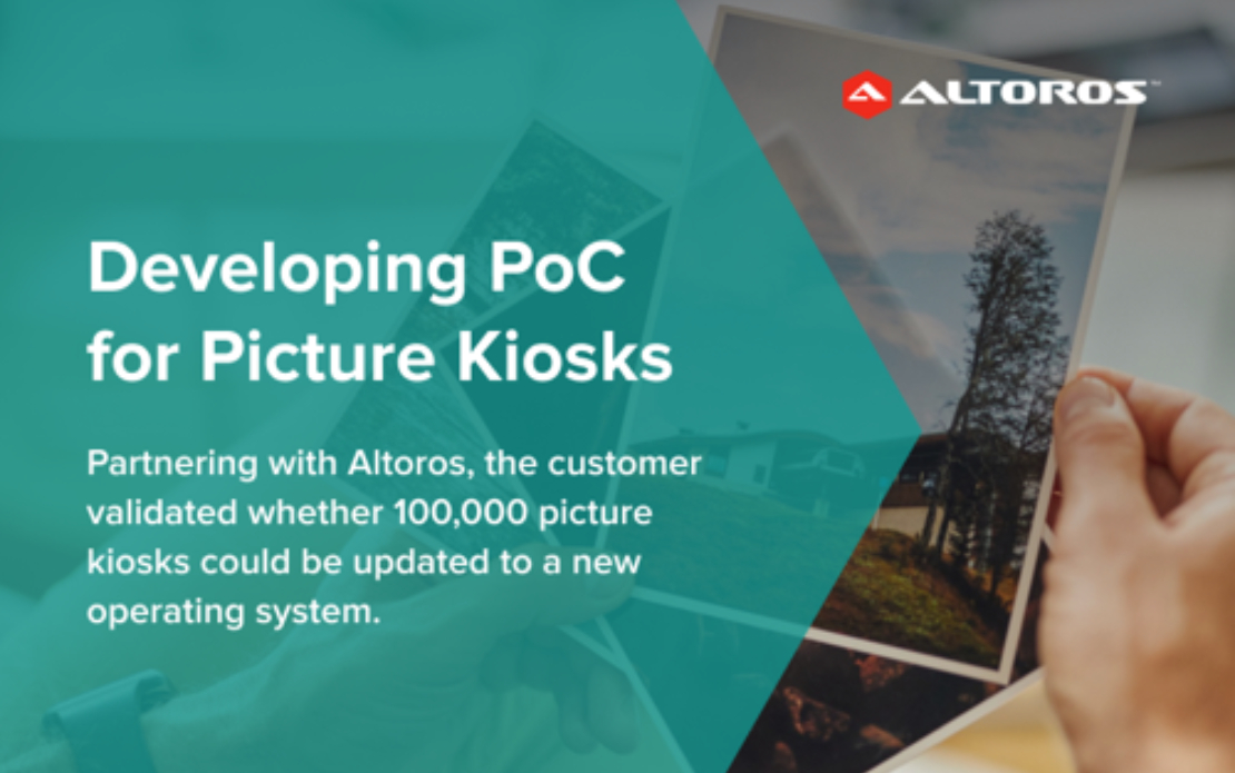 PoC Development for 100,000 Picture Kiosks
