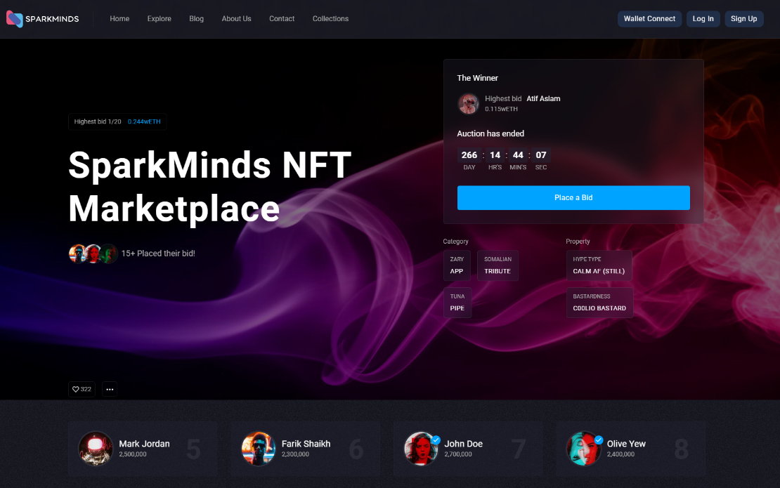 NFT Marketplace - Demo Project