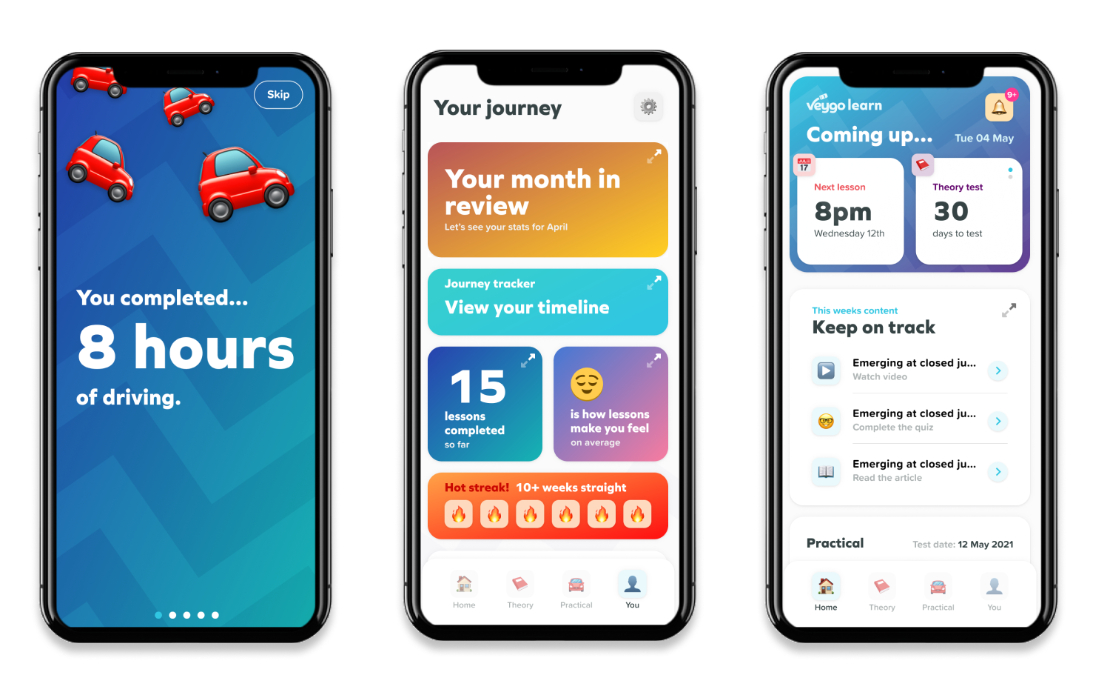 Mobile App MVP To Validate a New Business Idea for Veygo Car Insurance