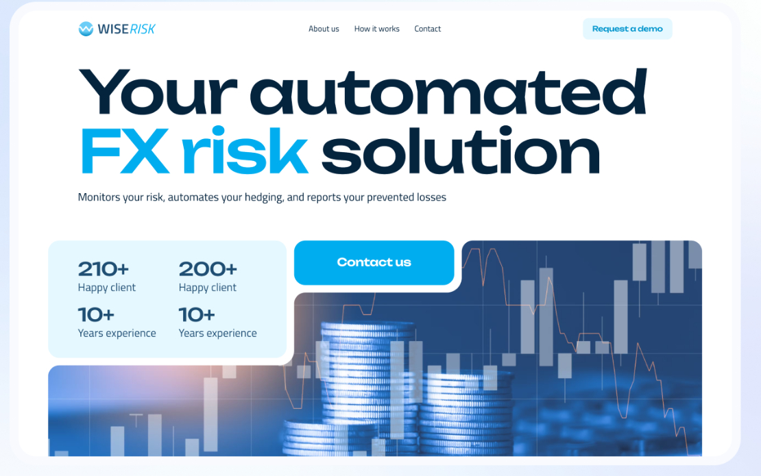 WiseRisk - turnkey solution to manage FX risk