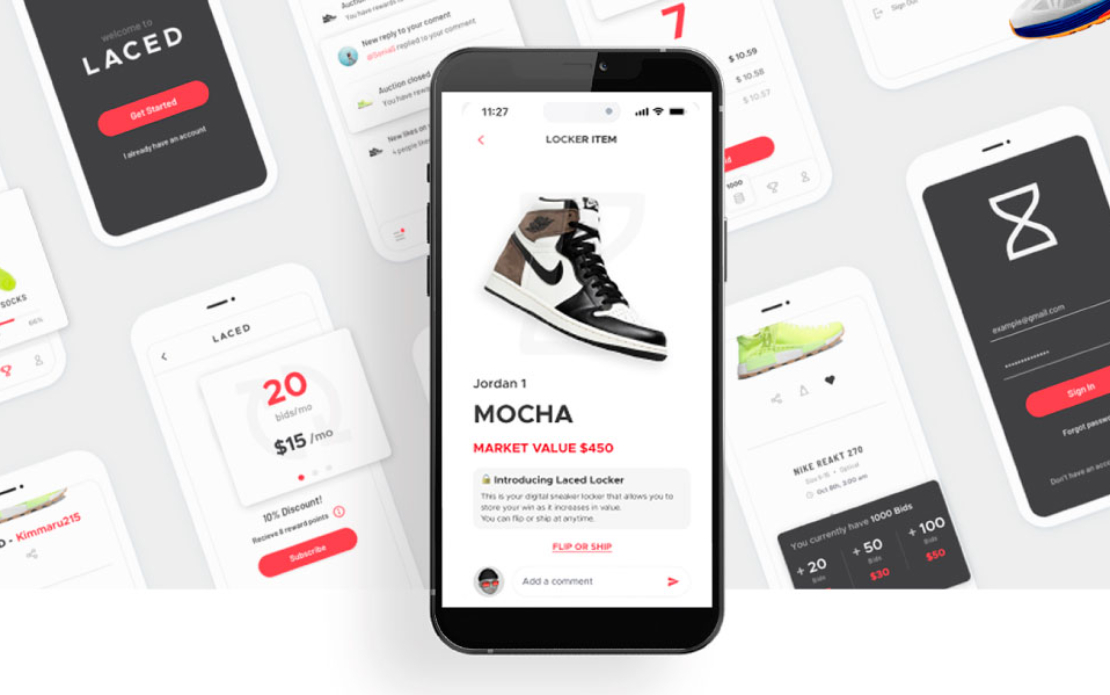 LACED | Mobile Marketplace App