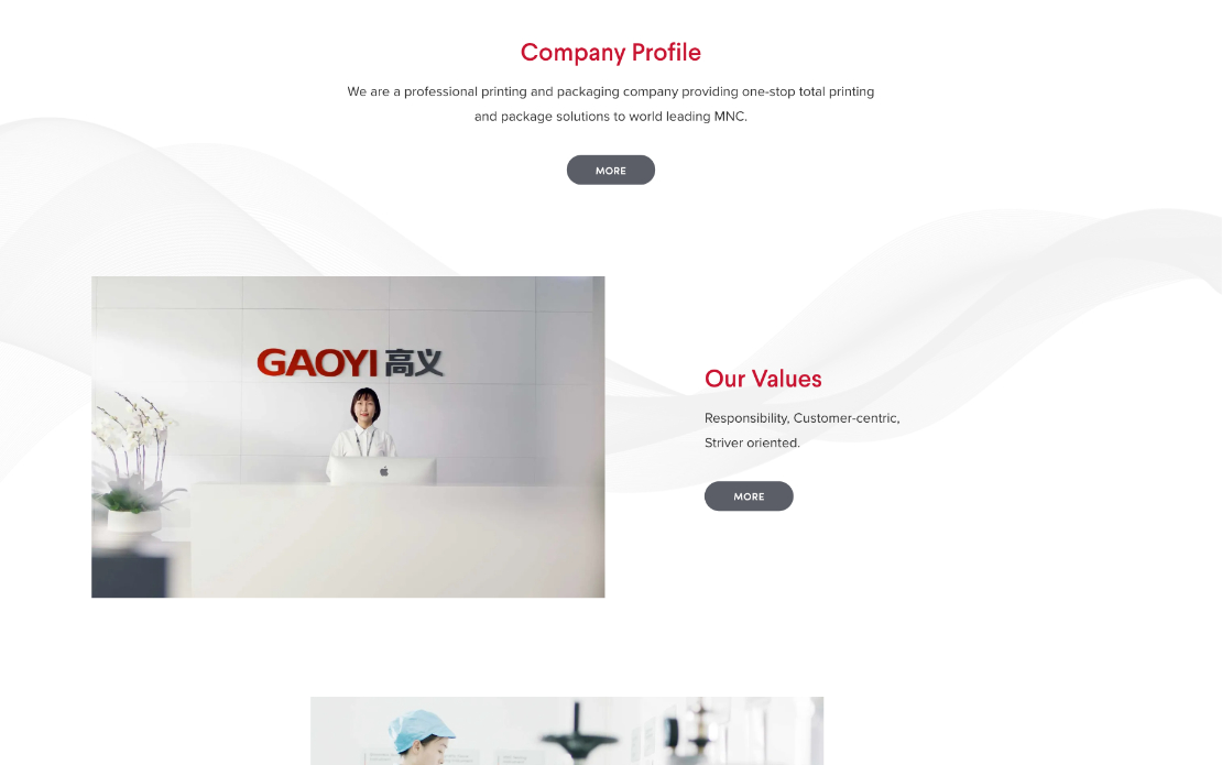 Gaoyi Website