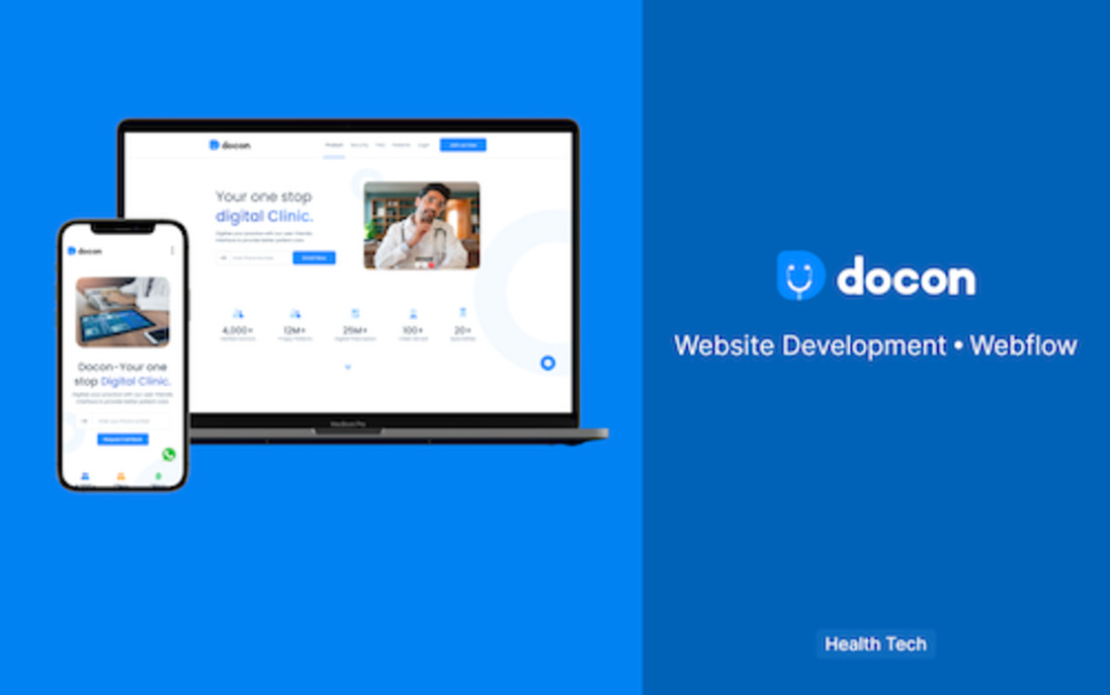 Product Design & Website Development for Docon