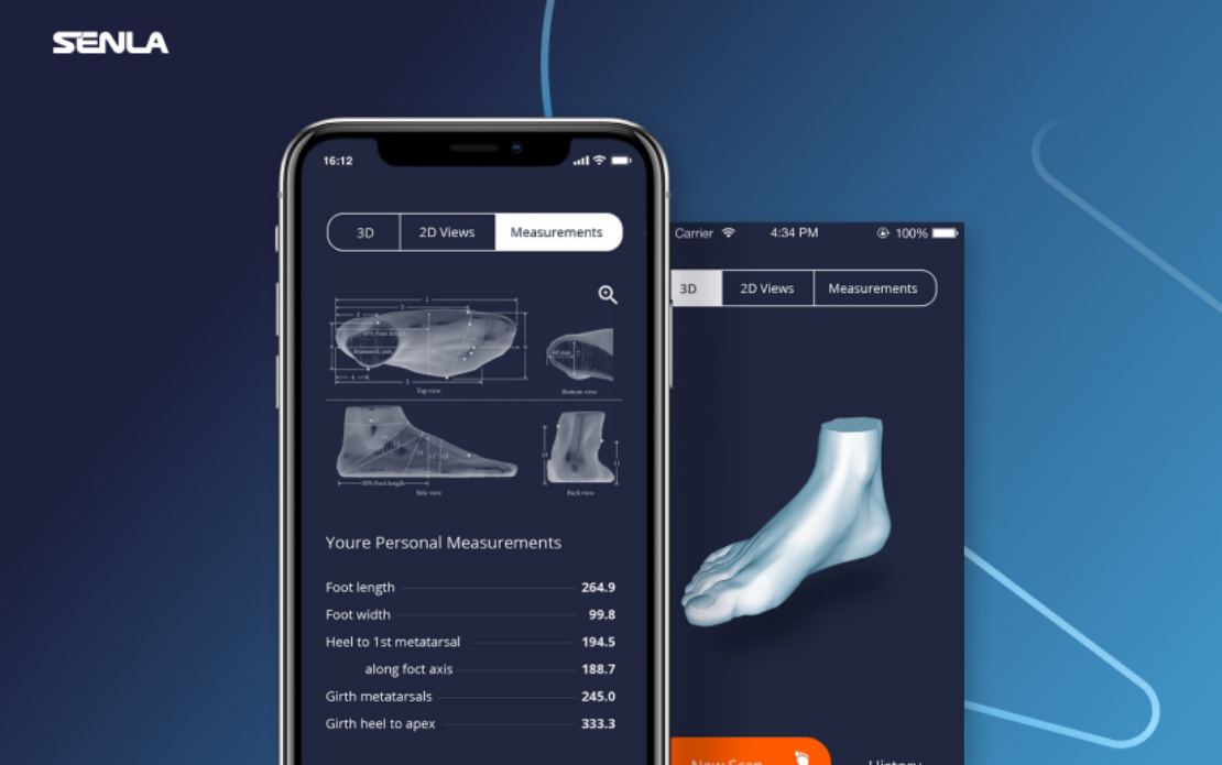 Mobile Solution for 3D Foot Scanning