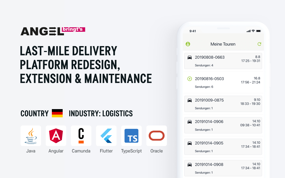 Last-mile Delivery Platform