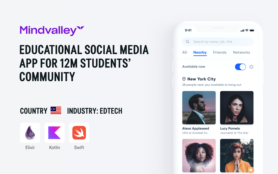 Educational Social Media App