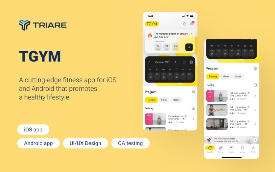 TGYM – The App That ​​Revolutionizes Your Fitness Journey