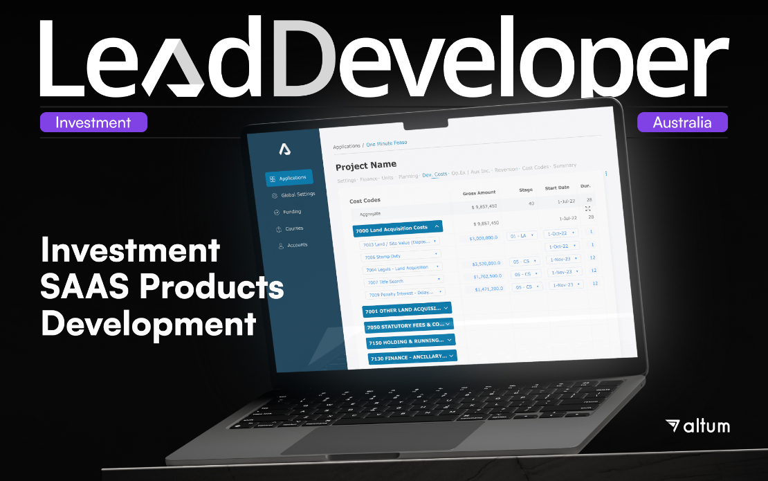 Investment SAAS Products Development