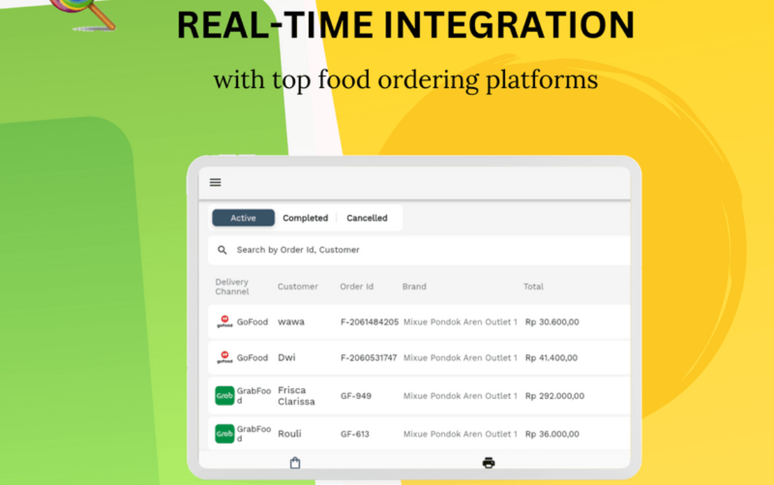 Centralised App For Food Order Management