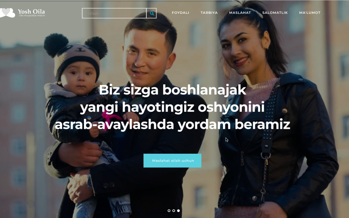 Portal “Young Family” and Mobile App for  "Youth Affairs" Agency