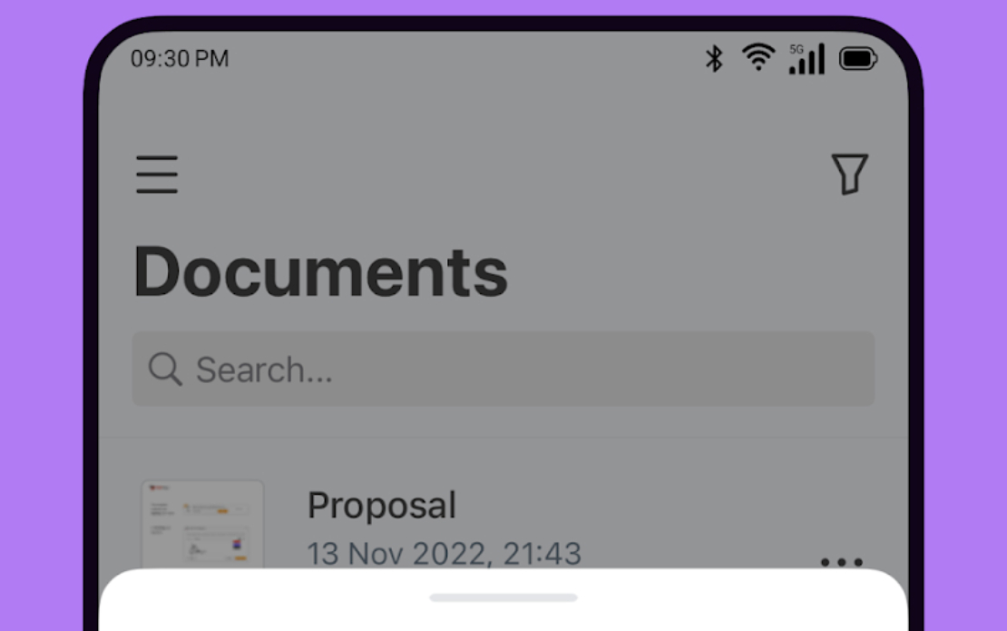 signNow — application for working with PDF documents