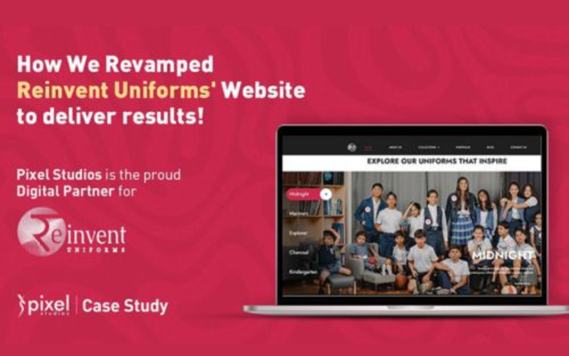 How We Revamped Reinvent Uniforms’ Website to deliver results!