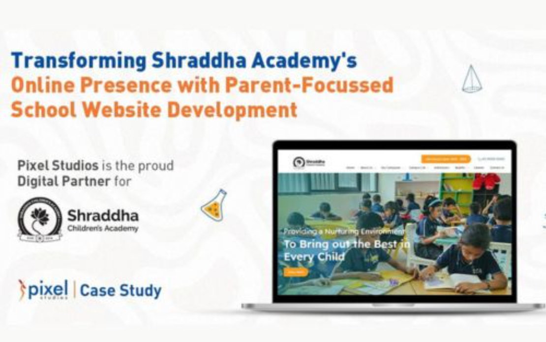 Shraddha Academy’s School Website Development