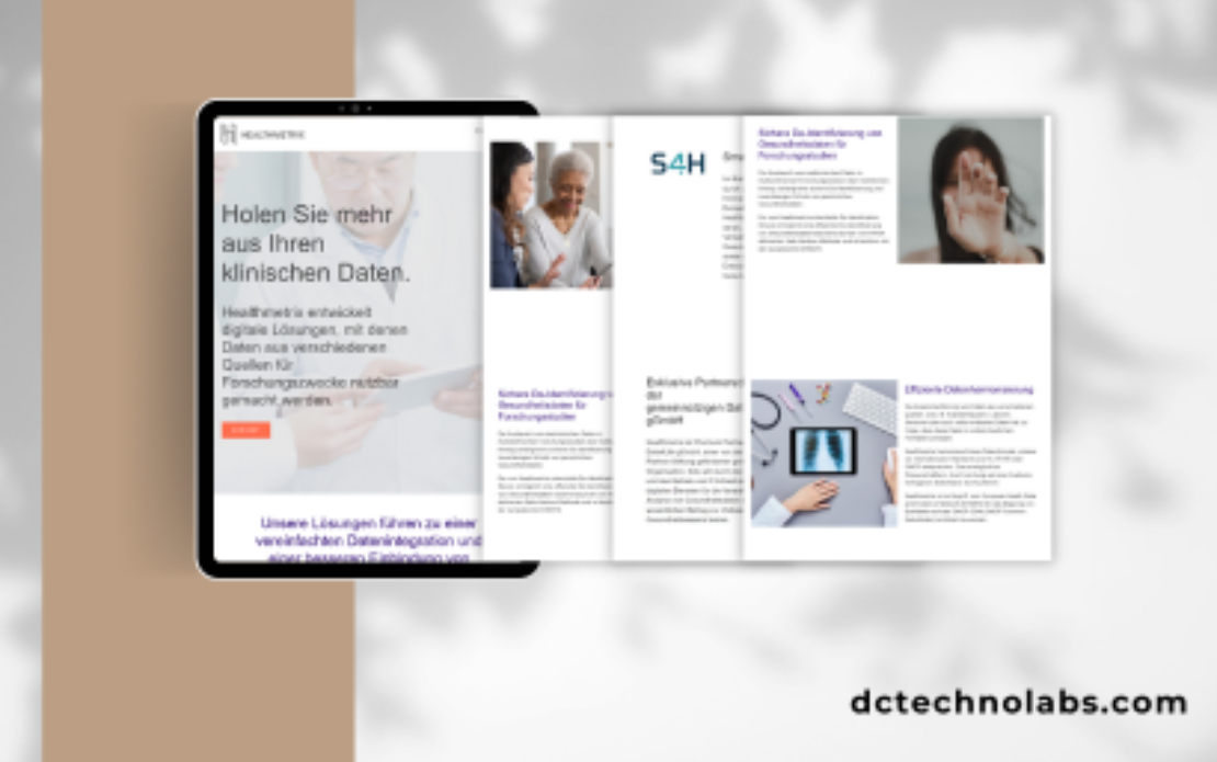 Web Development and Custom App for HealthMatrix
