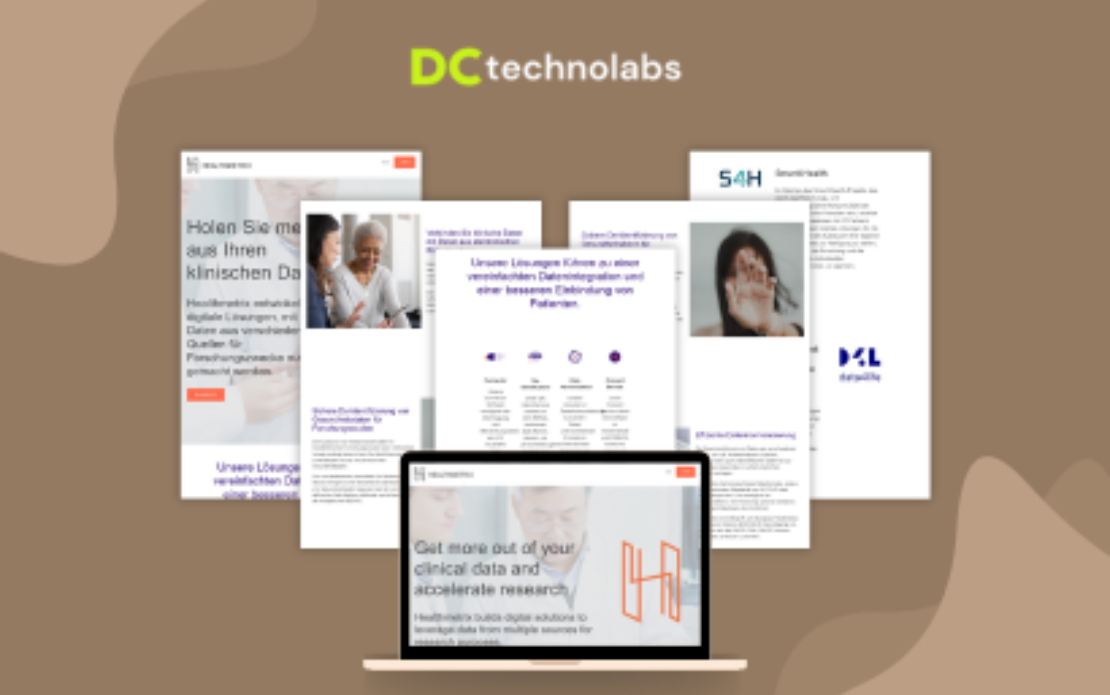 Web Development and Custom App for HealthMatrix