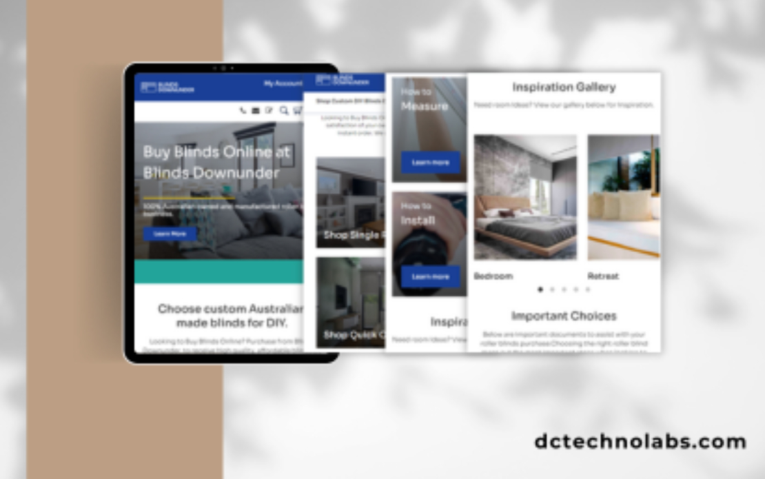 eCommerce Solution for Blinds Downunder