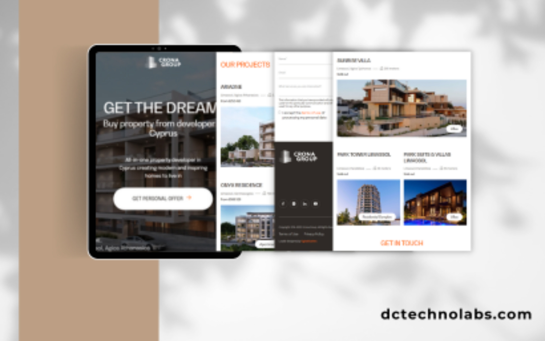Web Development and Marketing for CRONA Group