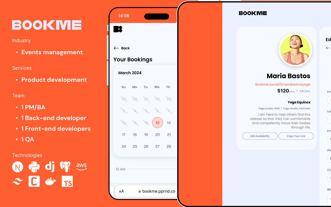 Bookme - Freelancer booking platform