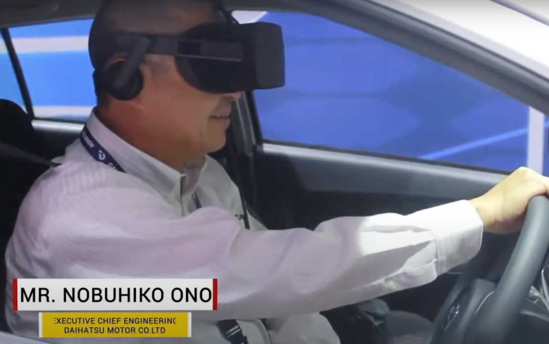 Virtual Reality Driving Test: Daihatsu Ayla