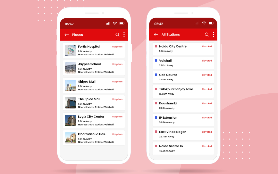 Delhi NCR Metro App