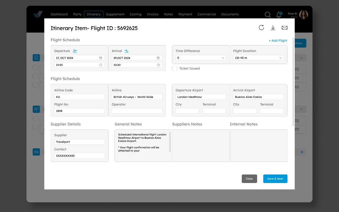 API Integration for a Travel Agency