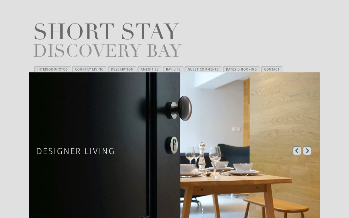 Short Stay Website
