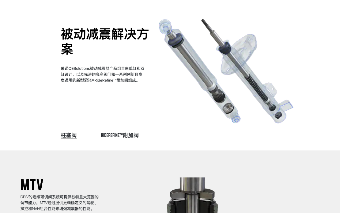 Monroe OE Solutions (China) Website