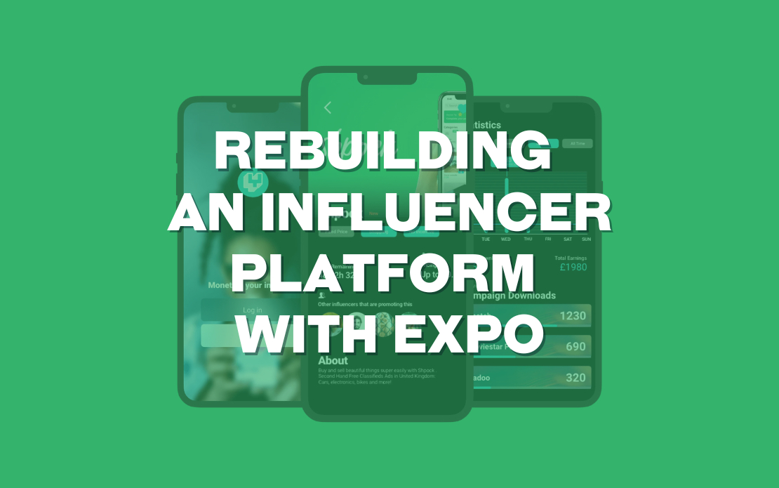 YOKE Network - Rebuilding an Influencer Platform with Expo