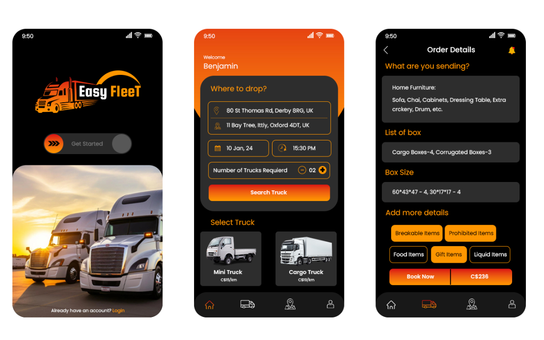 Easy Fleet App Development