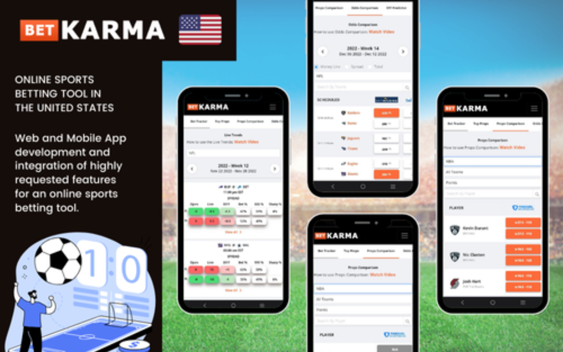 BetKarma - Web and Mobile App Development for Sports Betting