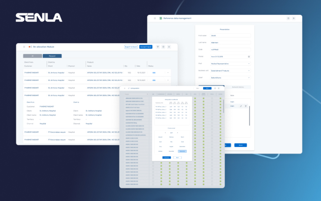 Updated UX/UI for Sanofi