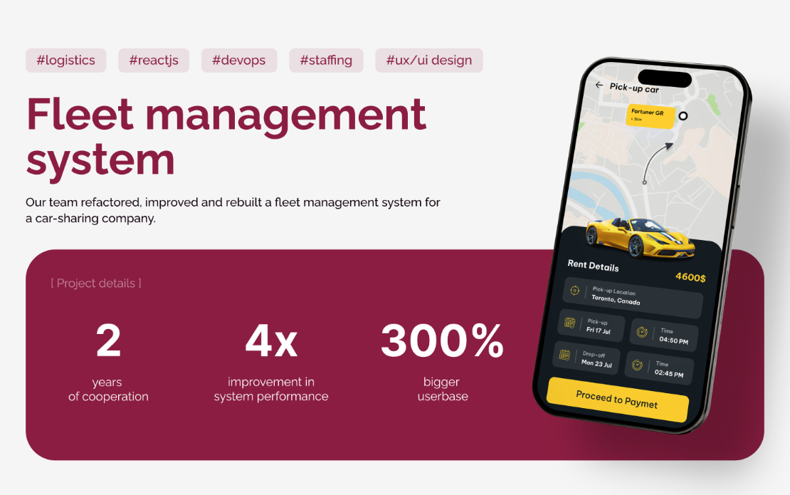 Fleet management system
