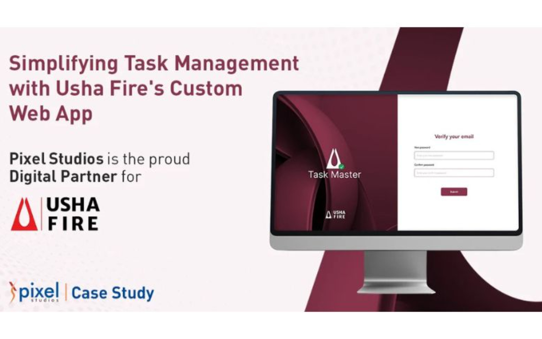 Usha Fire’s Task Management Made Easy with a Custom Web App