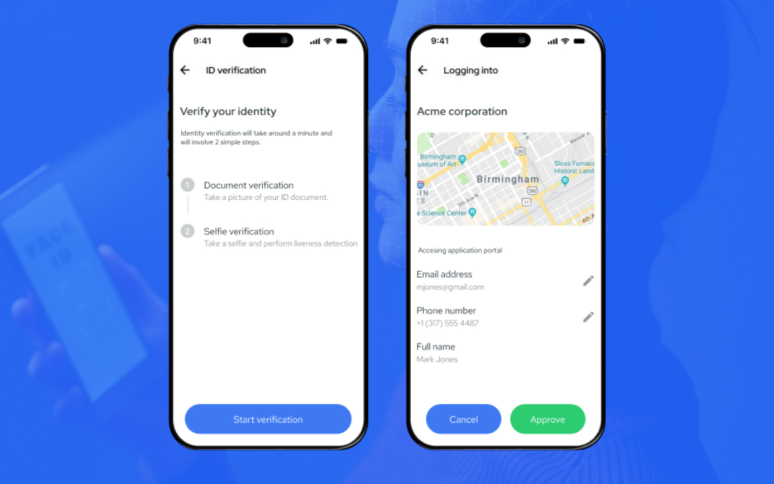 Mobile App Based Passwordless Authentication Solution