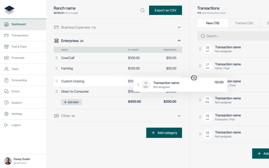 Ranch Management Analytics