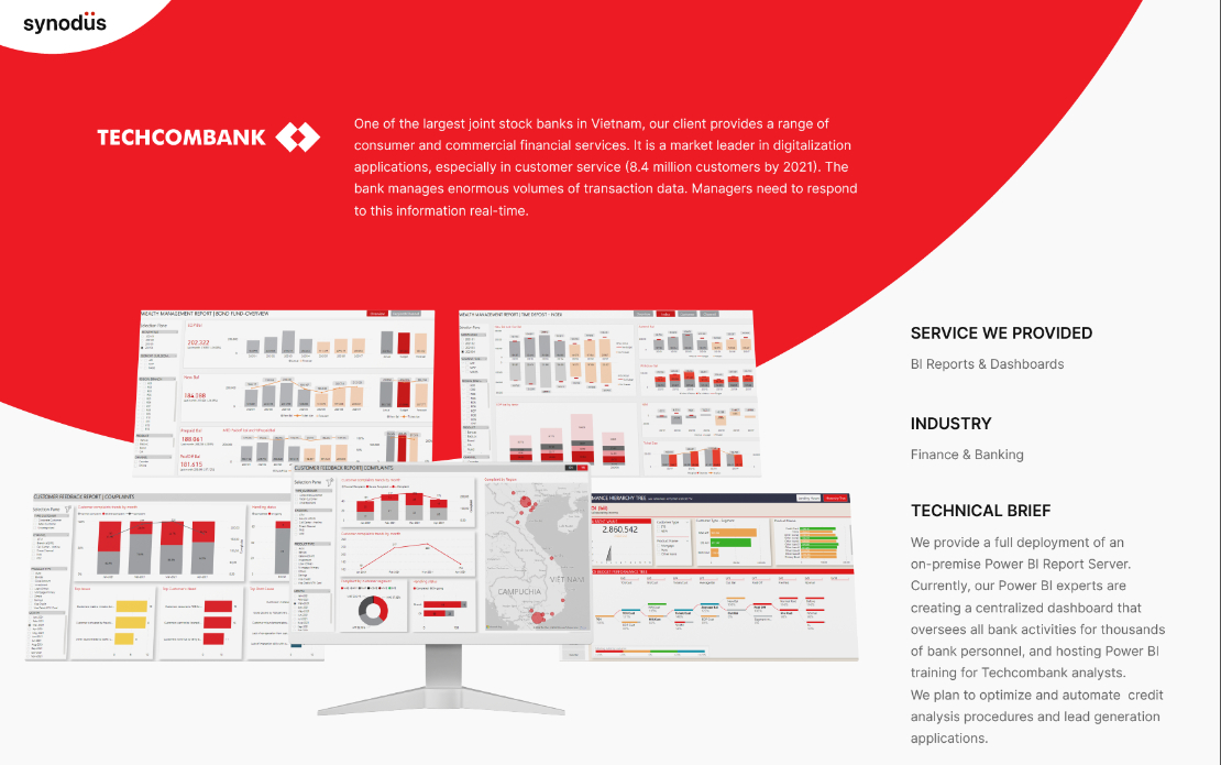 Techcombank BI Reports & Dashboards