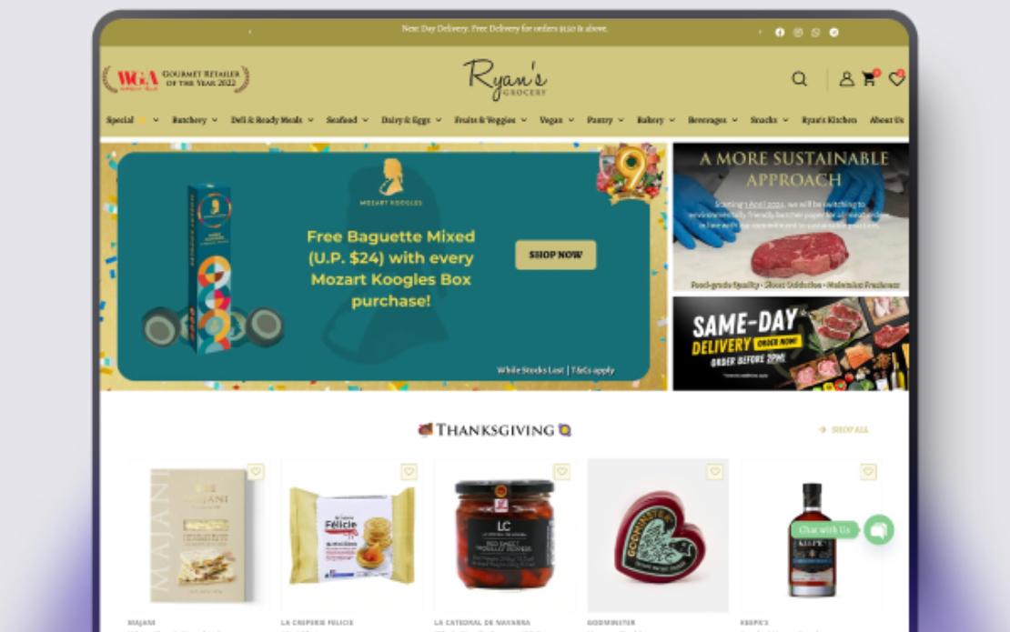 Ecommerce Grocery Store Case Study | Elsner Technologies
