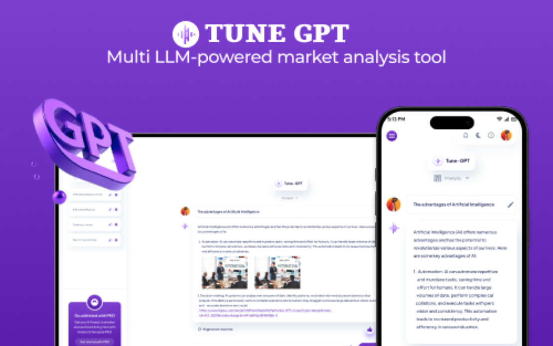 Tune-GPT - AI-powered Music Assistant