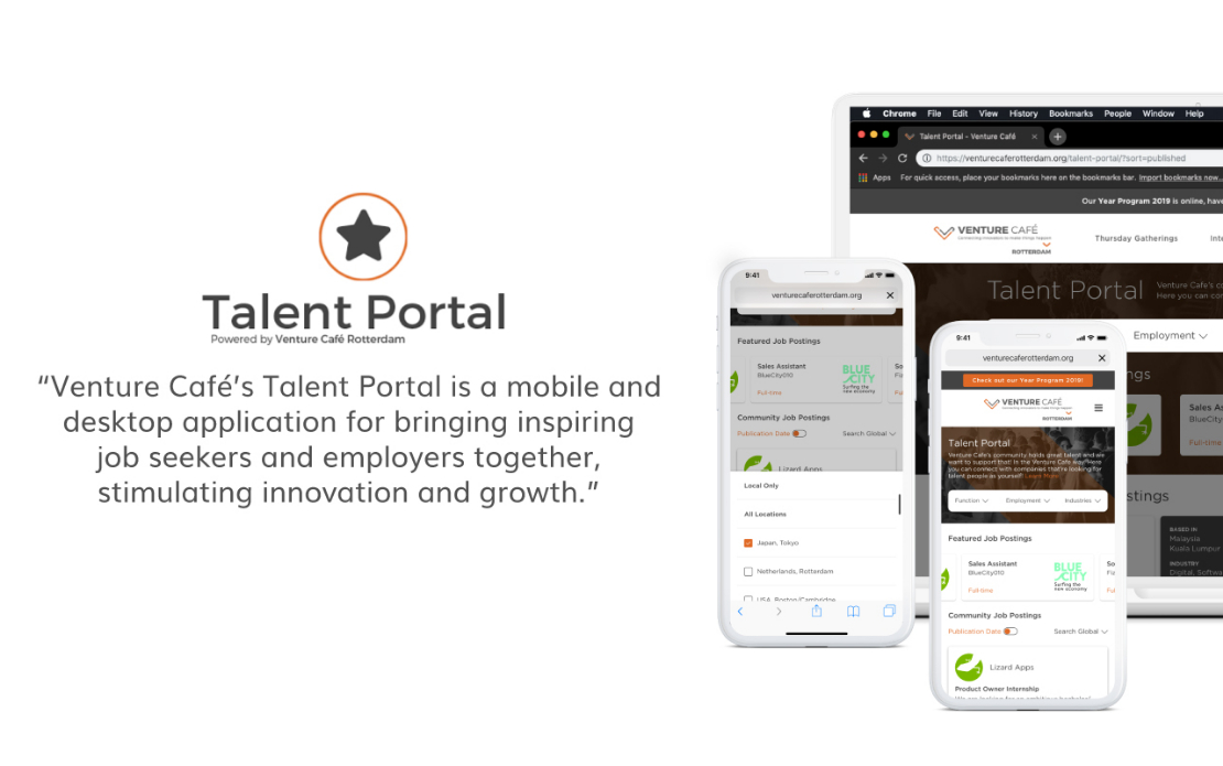 Venture Café Talent Portal