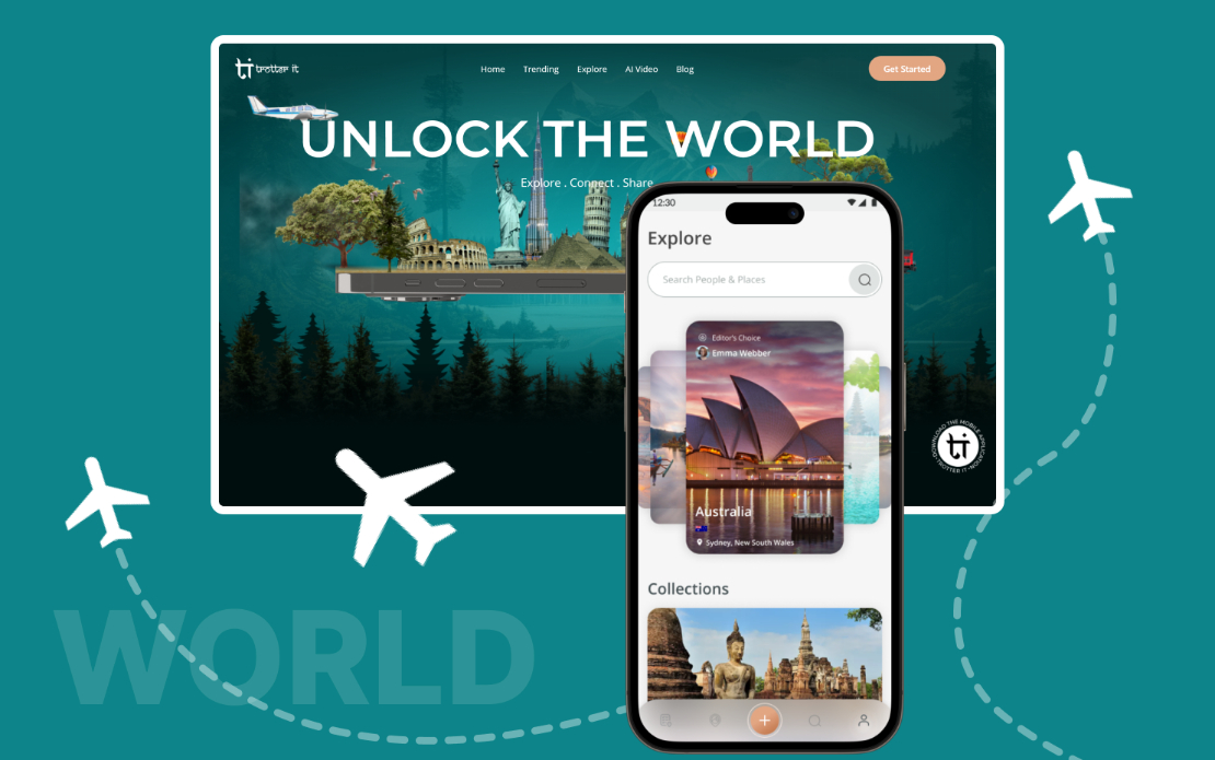 Trotter It- Travel Journal App