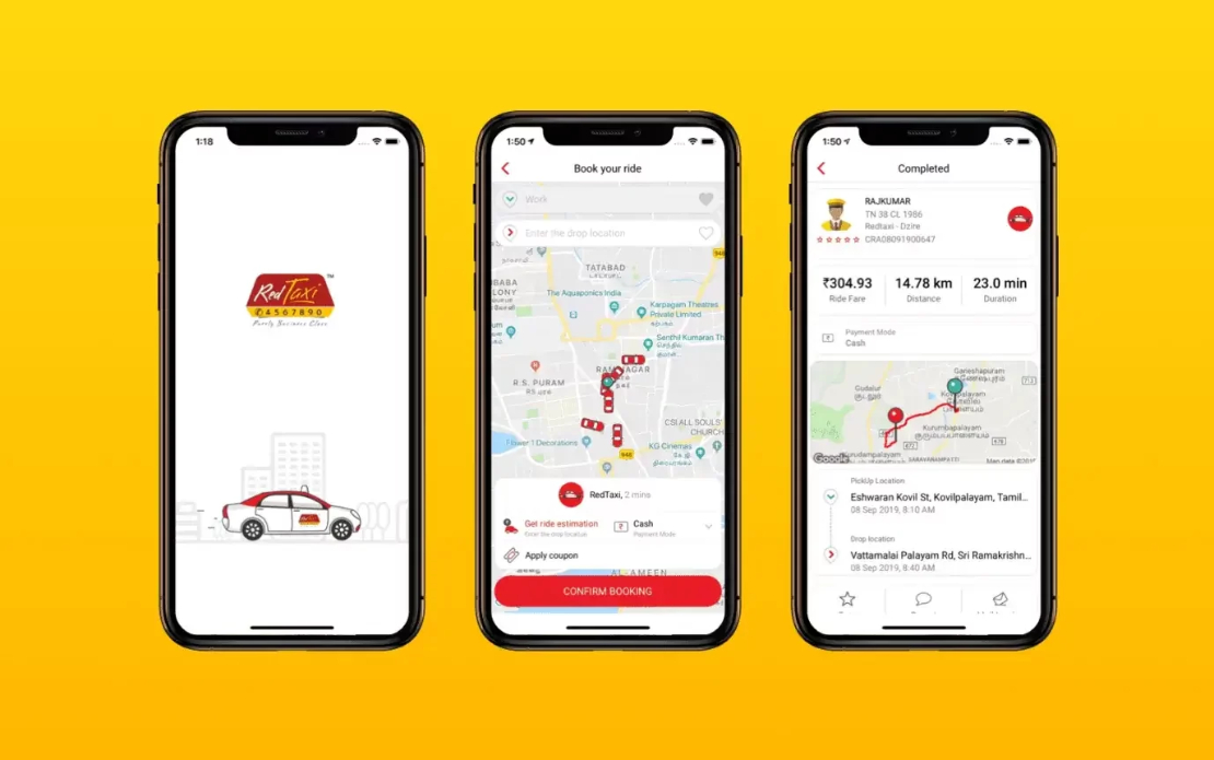 Red Taxi - Cab management application